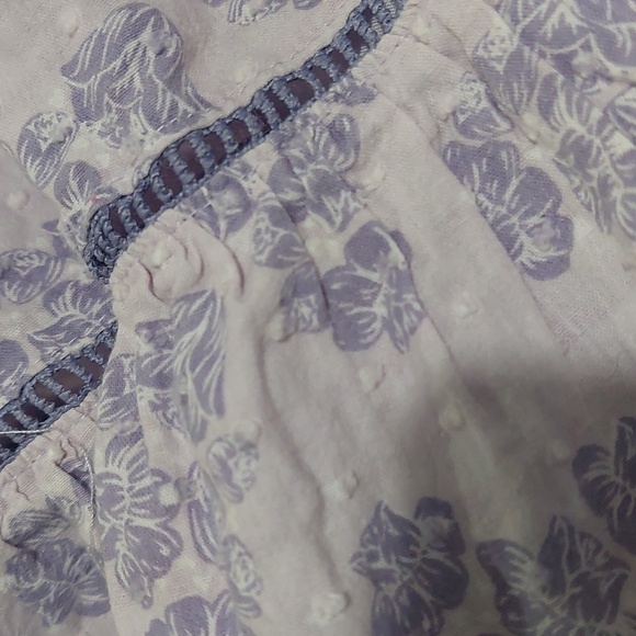 Joie Purple Flower Fluffy Girls Dress .Size 7 .So Cute For Spring Partys . - Picture 7 of 7